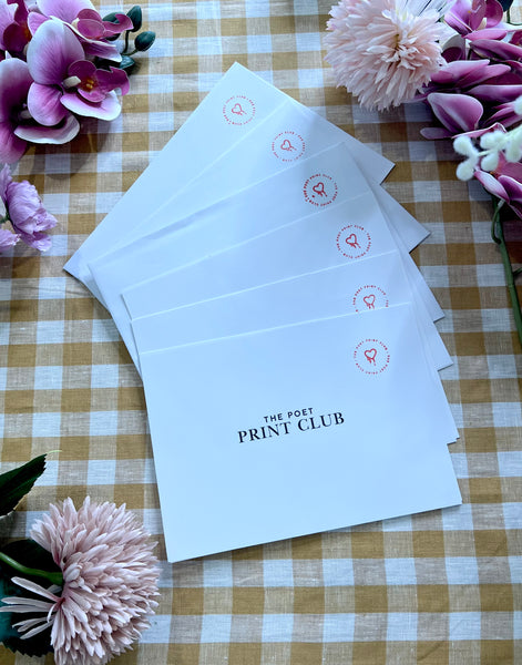 A Year With The Poet Print Club