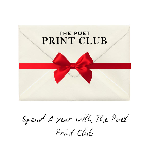 A Year With The Poet Print Club